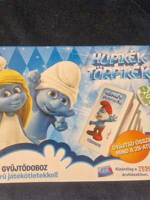 Smurfs Domino set new, 28 plastic tiles