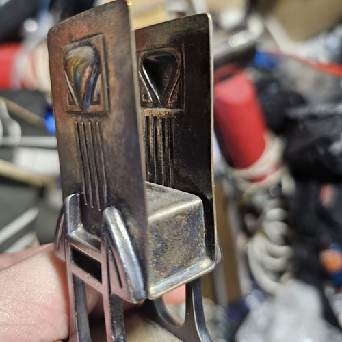 Vintage Art Deco matchbox holder