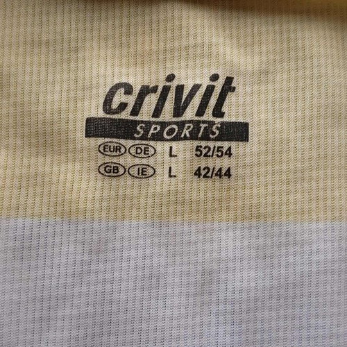 Crivit Sports Bike Racing Jersey Large used with chest and neck zipper