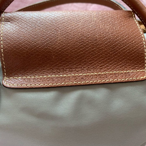 Longchamp handbag used, beige
