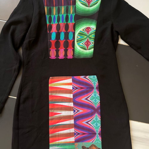 Desigual women's dress like new, colorful
