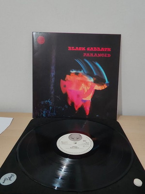 LP Black Sabbath Paranoid επανέκδοση, μεταχειρισμένο, 180 γραμμάρια