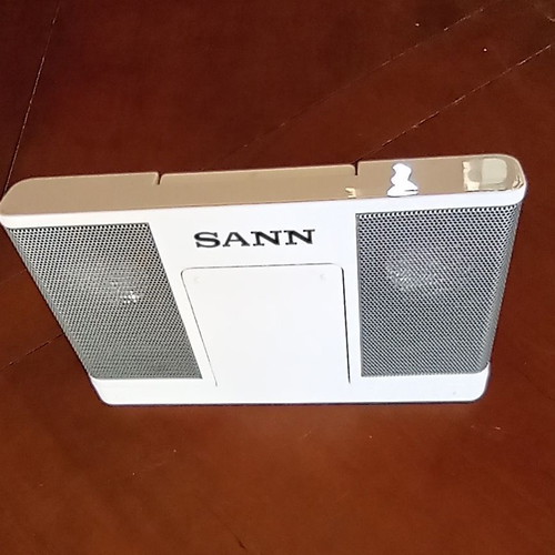 SANN Universal Portable Speaker with Batteries & USB, iPod Dock