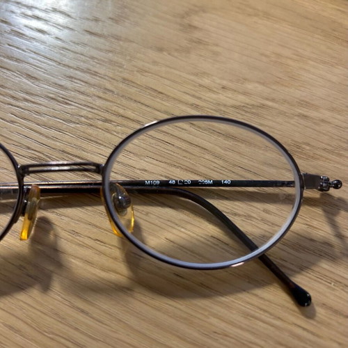 metal glasses allison glasses m109 48 20 140 original price 300 euros