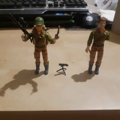 GI Joe Duke Tiger Force figures, like new, pack of 2