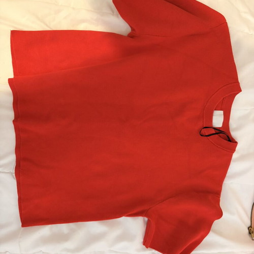 H&M T-shirt used, size M, red