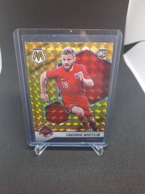 Panini Mosaic Road to World Cup Gold Prizm 04/10 Fredrik Midtsjo #60 RC употребявана карта
