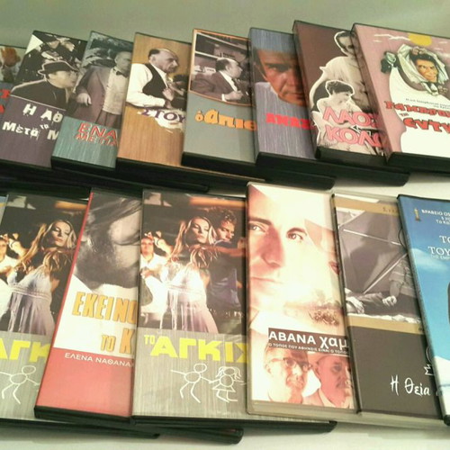 Collection of 138 DVDs foreign and Greek movies new