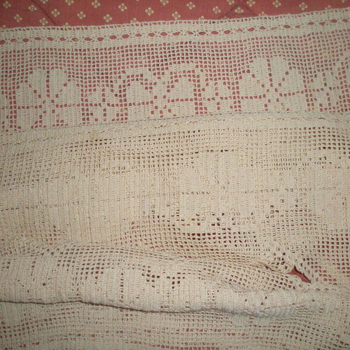 Lace ecru beige 6 meters and 2 pieces atrante new