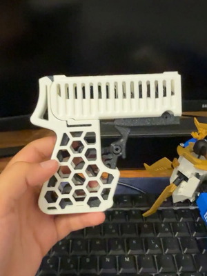 3D Printed Blaster Toy Like New, Safe for Kids 7+