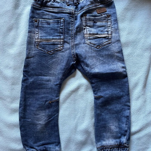 Zara boys' denim pants, size 110 cm, blue