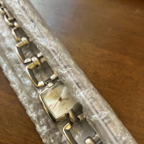 Women's metal watch silver new