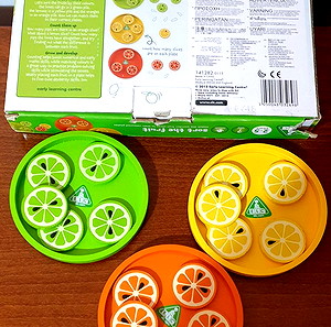 ELC - Sort and Count Fruits - Δραστηριότητα για παιδιά 2-5 ετών