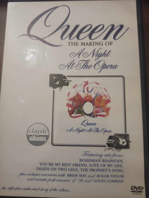 Queen The Making Of A Night At The Opera DVD като нов
