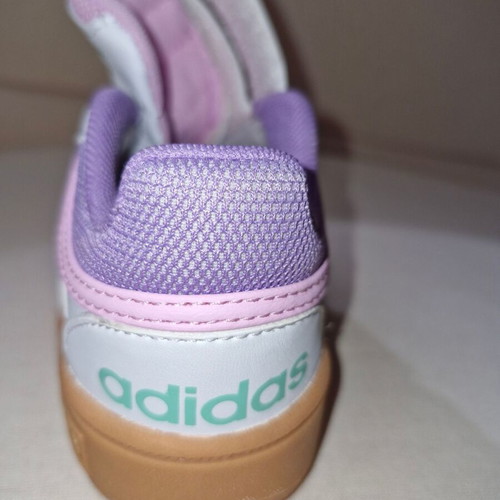 Adidas Hoops 3.0 CF kids sneakers size 25 new, white and lilac