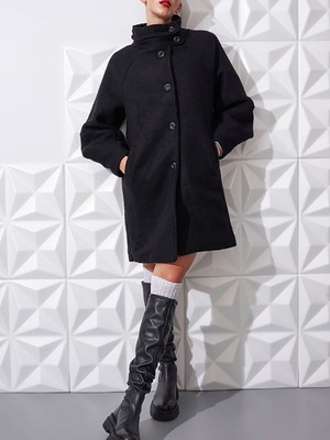 Black A.L.E. coat new, size medium with tag