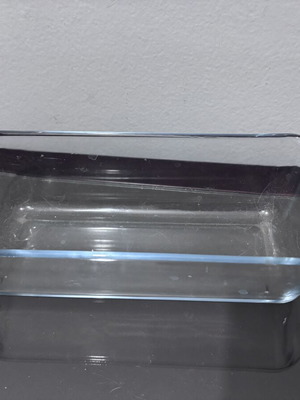 Glass Heat-Resistant Baking Dish like new, 0.28cm x 0.07cm