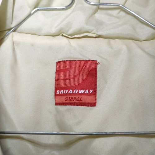 Broadway white winter jacket small like new