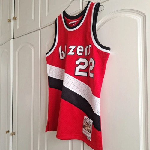 Mitchell & Ness Swingman Hardwood Classics NBA Jersey Clyde Drexler Portland Blazers M New