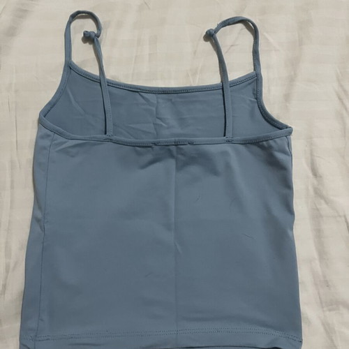 Pull & Bear blue camisole top, XS