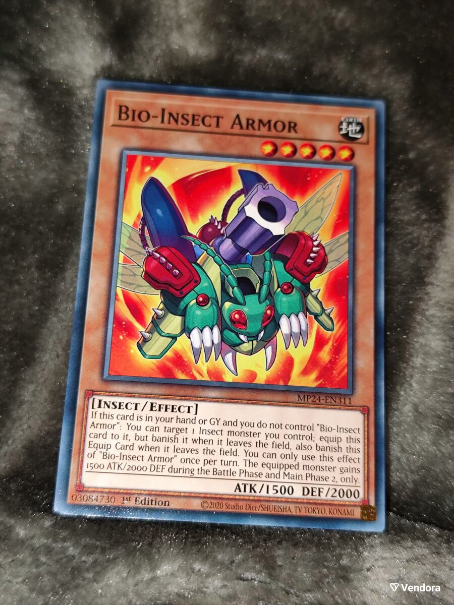 Bio-insect Armor Yu-Gi-Oh κάρτα καινούργιο - € 1,20 - Vendora.gr