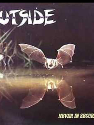 Outside Never In Security vinyl like new, German heavy metal