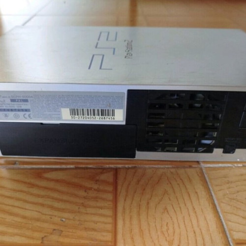 PlayStation 2 (PS2) used with one controller and game, external wear