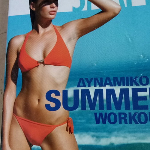 Workout Shape DVDs and resistance bands pack of 2 like new