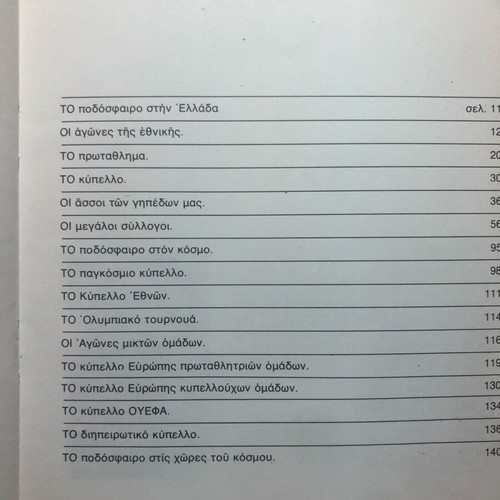 To Podosfairo by G. Diakogiannis used, football in Greece and the world