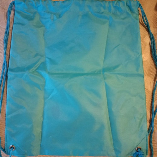 Collectible Yellow drawstring bag authentic, new