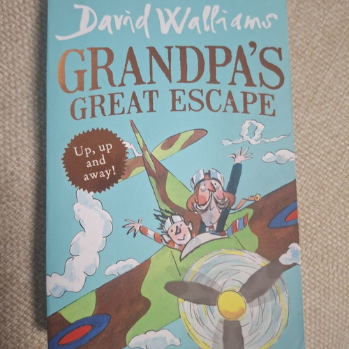 Grandpa's Great Escape book by David Walliams, English paperback