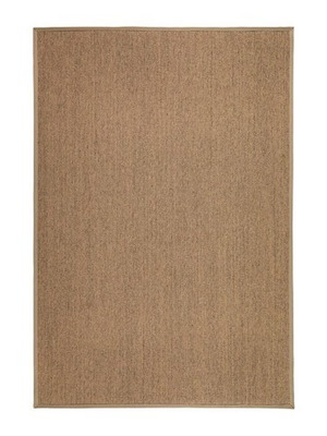 Ikea Osted Jute Rugs Used, Beige and Chocolate, 157x200cm