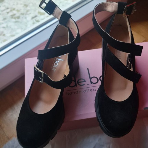 De.Bour Mary Jane shoes new, size 37, black