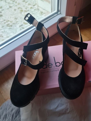 De.Bour Mary Jane shoes new, size 37, black