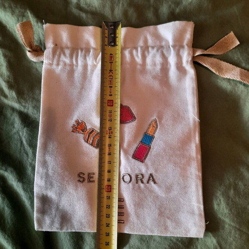 Sephora gift pouch new, height 35 cm