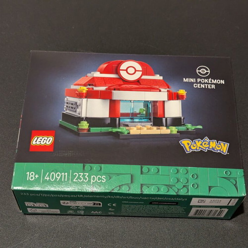 Lego Mini Pokemon Center new, sealed set
