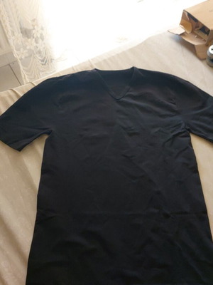 Black elastic blouse new