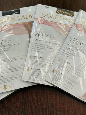 Golden Lady 15D No XL women's tights, four new