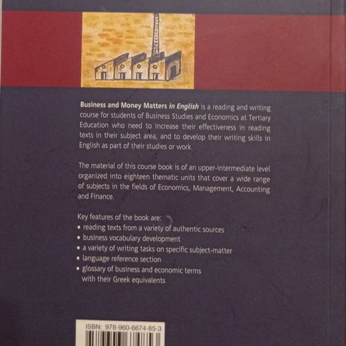 Business and Money Matters in English book new