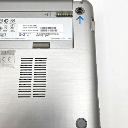 HP Mini 2140 σαν καινούργιο με τροφοδοτικό και Windows XP