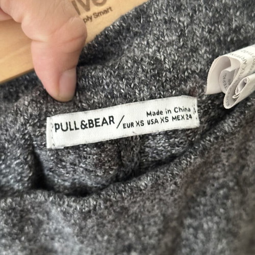 Knitted pants Pull & Bear gray, like new, XS