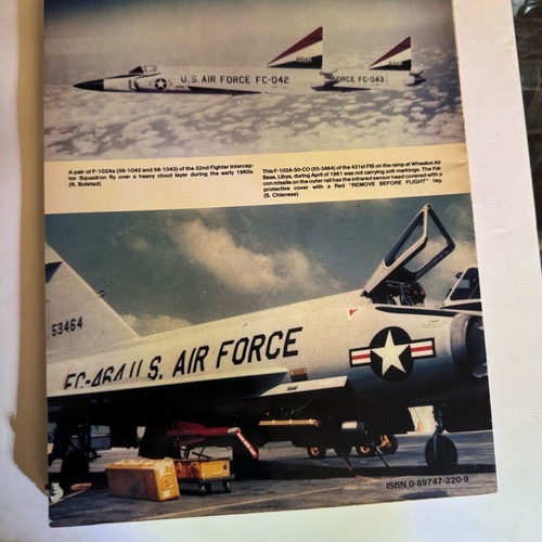 F-102 Delta Dagger in Europe book like new, English