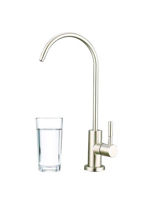 Kitchen sink faucet special for water filter silver new