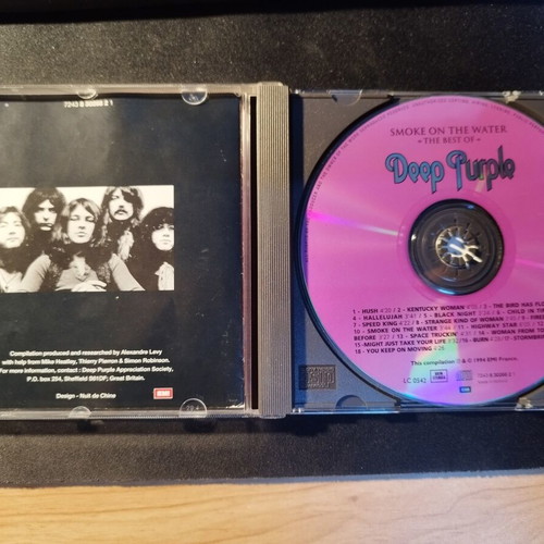 Deep Purple Smoke on the Water The Best of CD used, rock