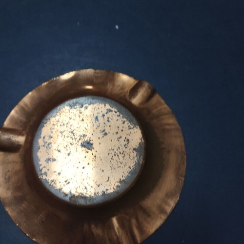 Brass ashtray used