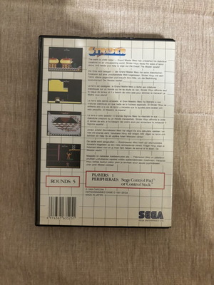 Strider SEGA Master System game complete