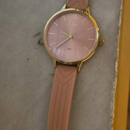 Loisir wristwatches like new, set of 2, rose gold and pink