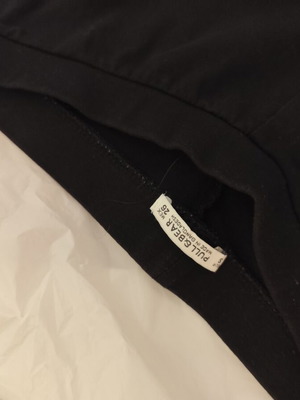 Crop top black size S like new