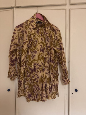 Zara colorful shirt and pants set like new