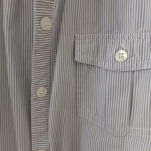 Women's striped shirt used, size M